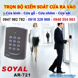 Bộ kiểm soát cửa ra vào Soyal AR-721H (khoá hít nam châm)
